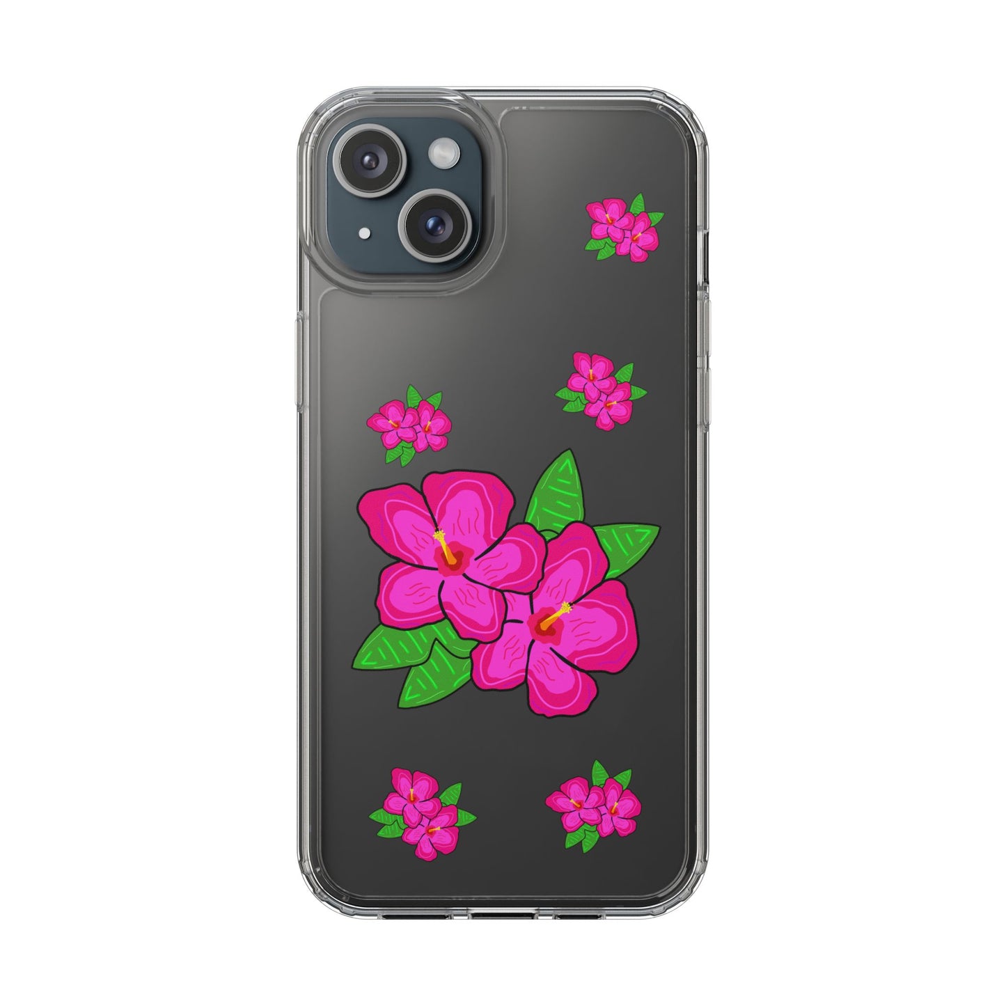 The Nectar of Life (Hibiscus) - Clear Phone case