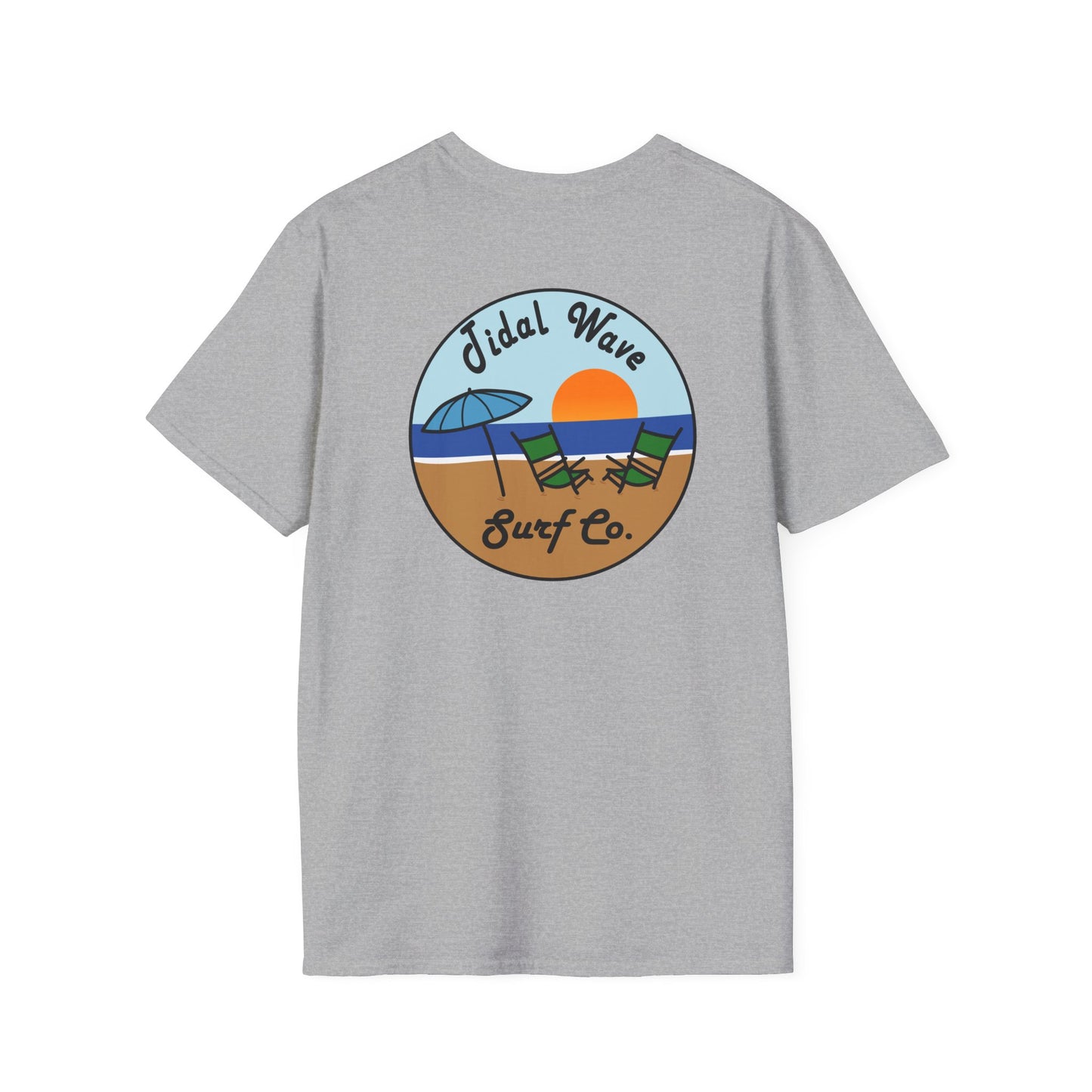 Tidal Wave Surf Co. Beach Tee - (Unisex)