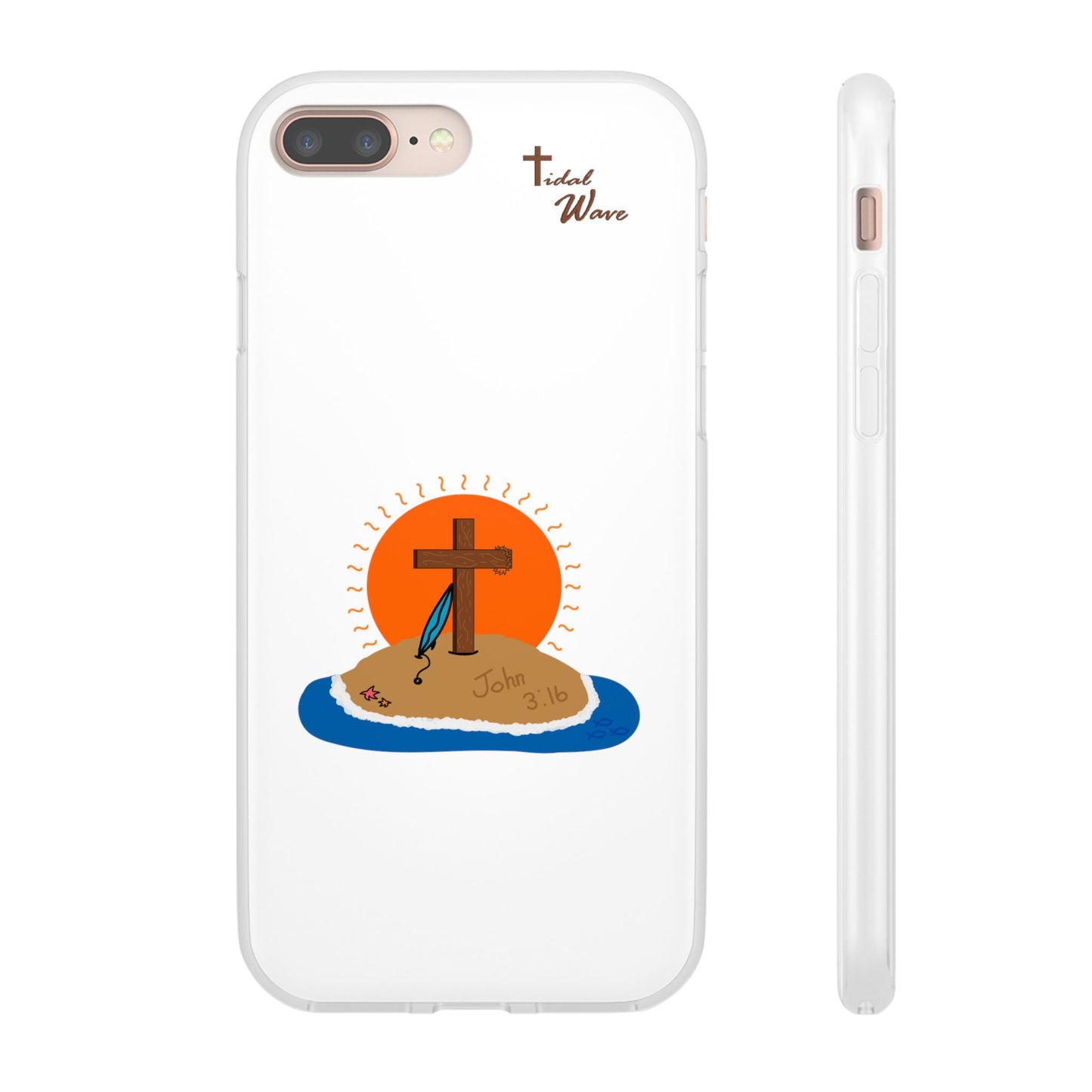 The Savior of the Seas Clear Phone Case