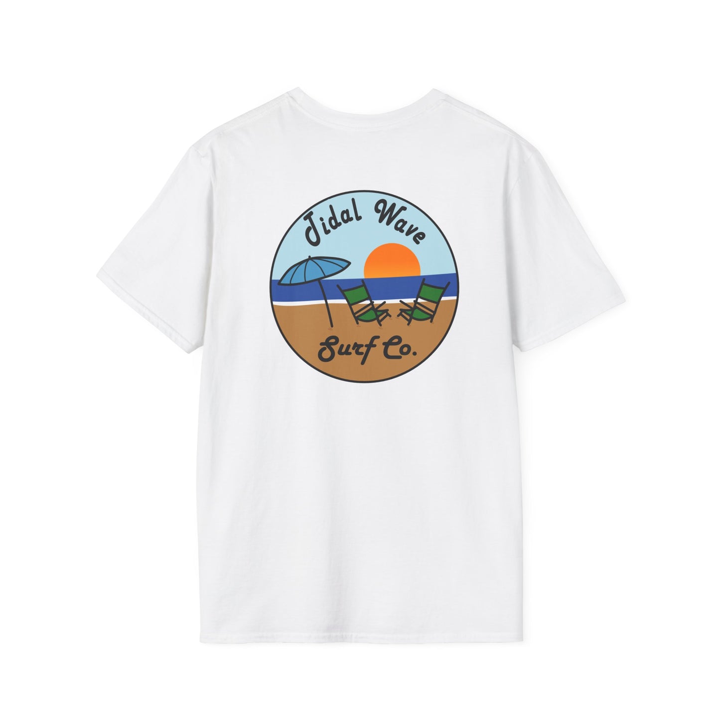 Tidal Wave Surf Co. Beach Tee - (Unisex)