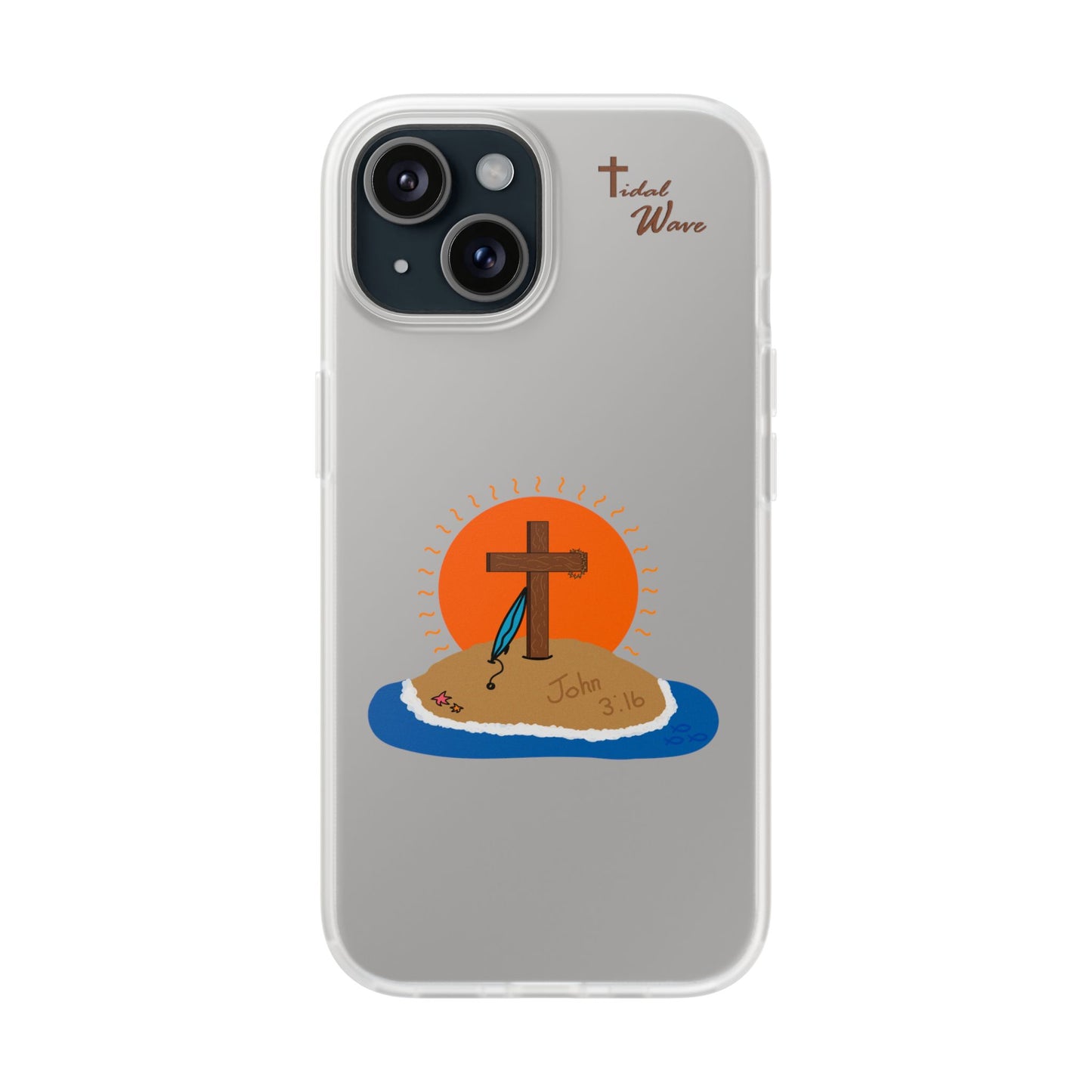 The Savior of the Seas Clear Phone Case