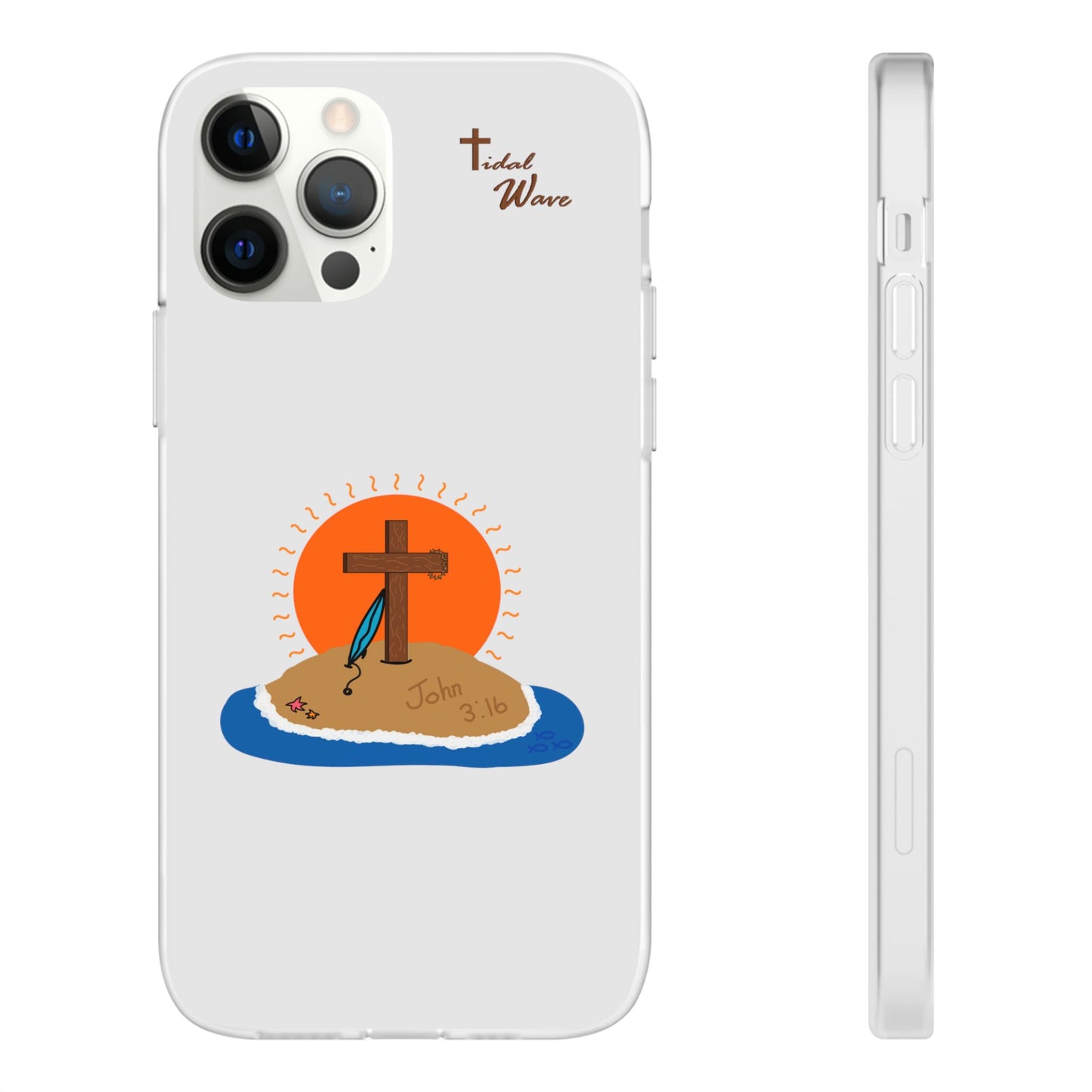 The Savior of the Seas Clear Phone Case