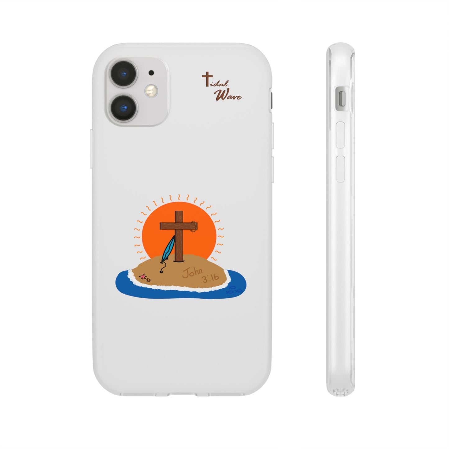 The Savior of the Seas Clear Phone Case