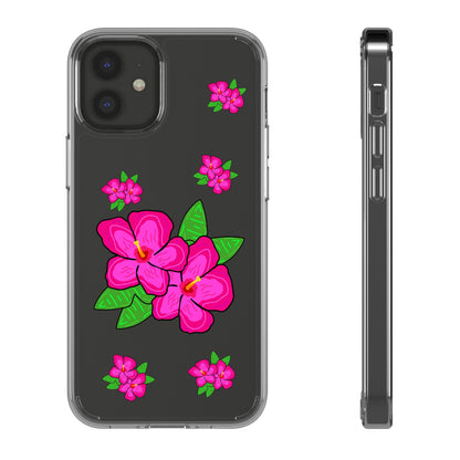 The Nectar of Life (Hibiscus) - Clear Phone case