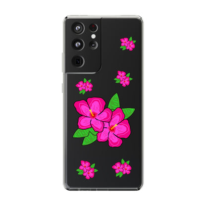 The Nectar of Life (Hibiscus) - Clear Phone case