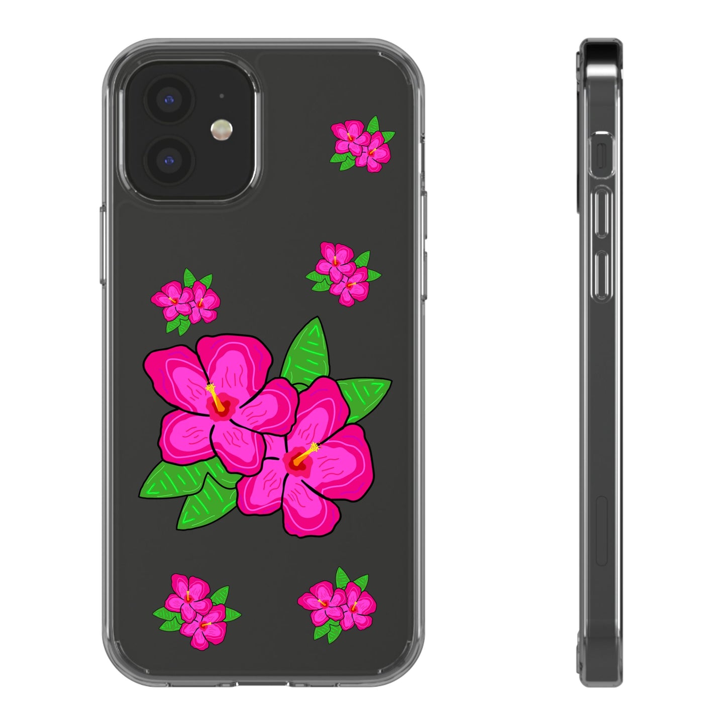 The Nectar of Life (Hibiscus) - Clear Phone case