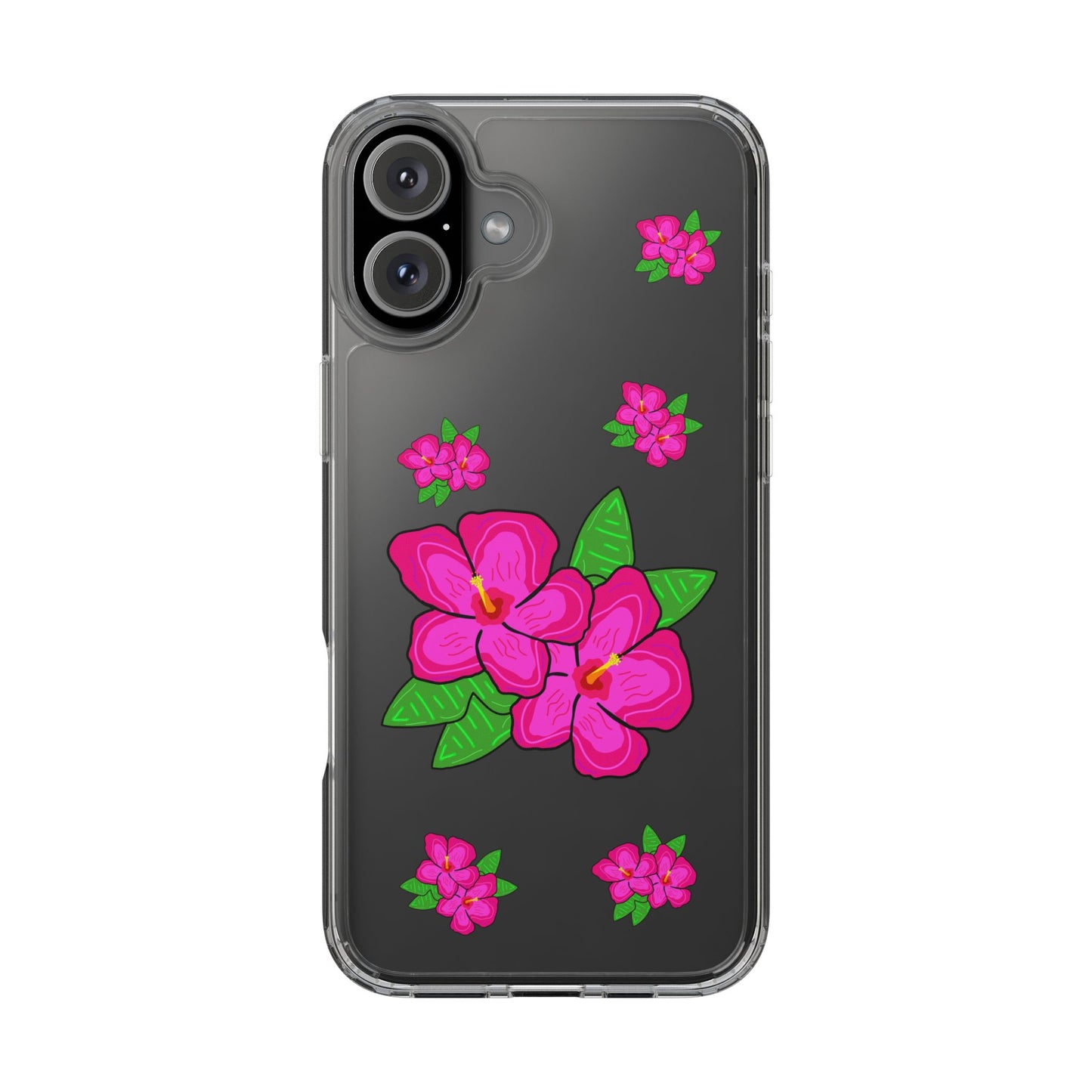 The Nectar of Life (Hibiscus) - Clear Phone case