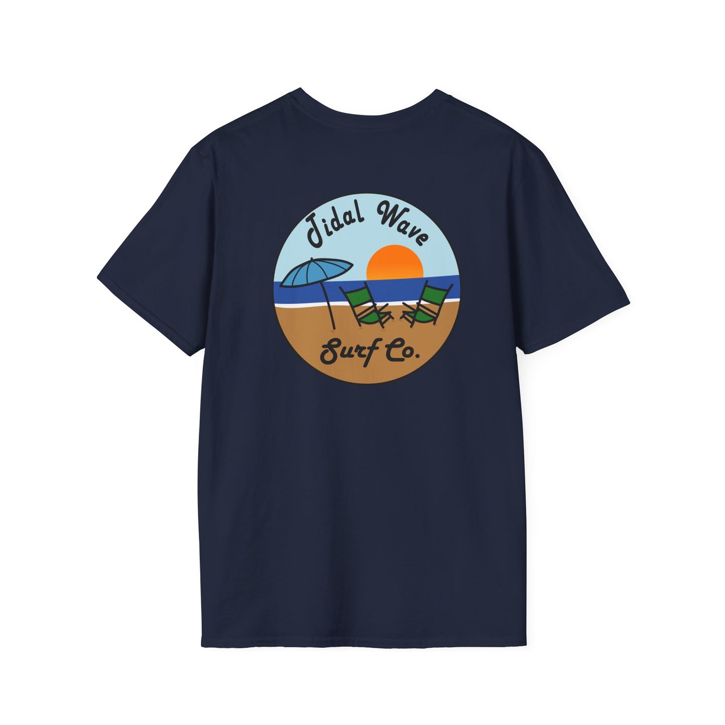 Tidal Wave Surf Co. Beach Tee - (Unisex)