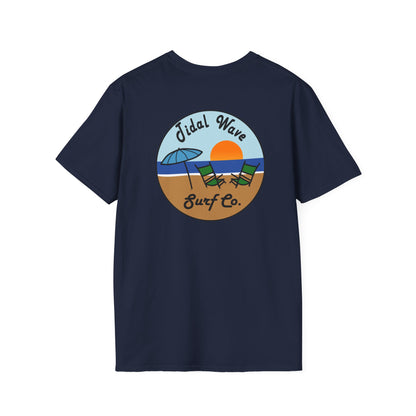 Tidal Wave Surf Co. Beach Tee - (Unisex)