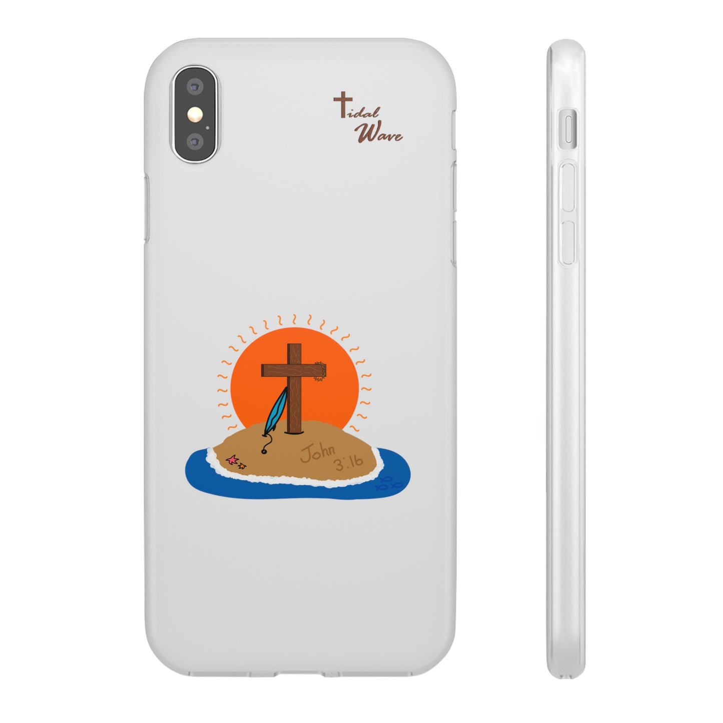 The Savior of the Seas Clear Phone Case
