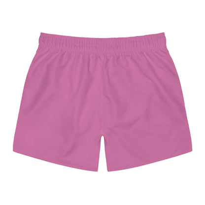 Pink Hibiscus Swim Shorts
