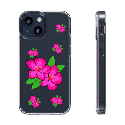 The Nectar of Life (Hibiscus) - Clear Phone case