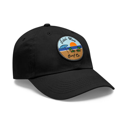 Tidal Wave Surf Co. Beach Leather Patch Hat