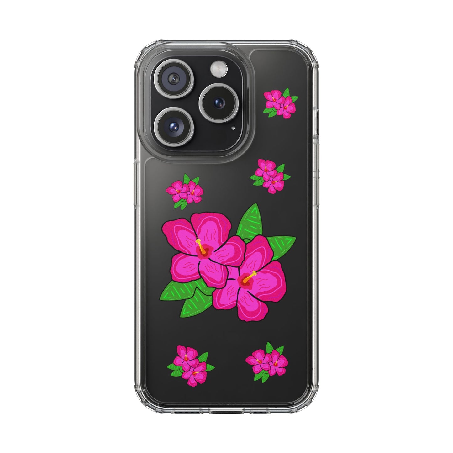 The Nectar of Life (Hibiscus) - Clear Phone case