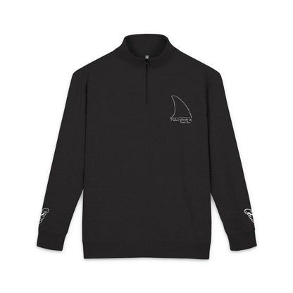 Embroidered SHARK Quarter Zip - (Unisex)