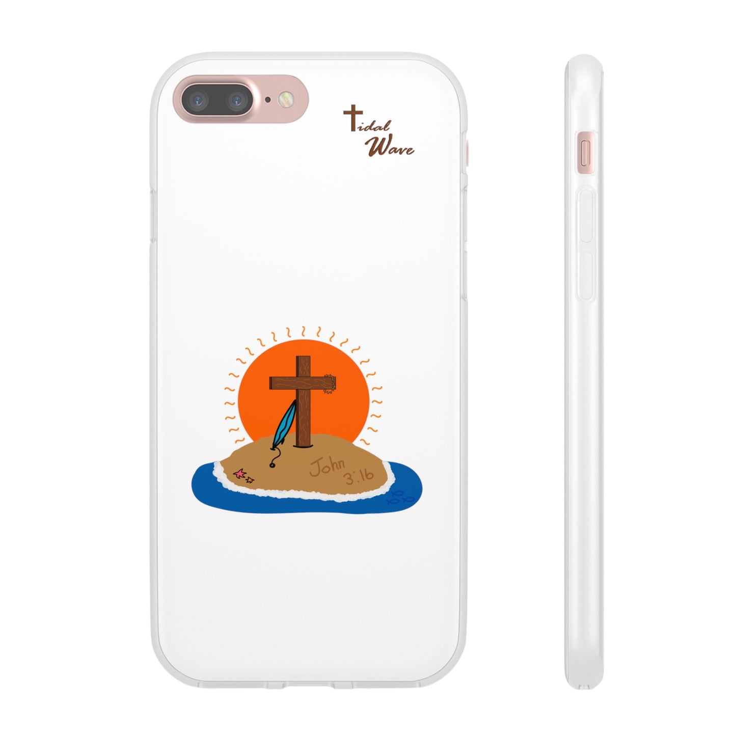 The Savior of the Seas Clear Phone Case