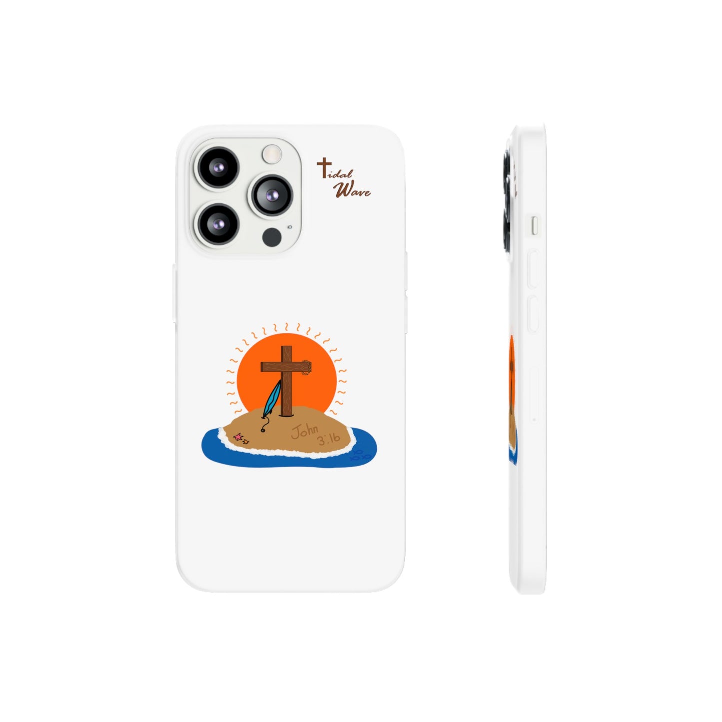 The Savior of the Seas Clear Phone Case