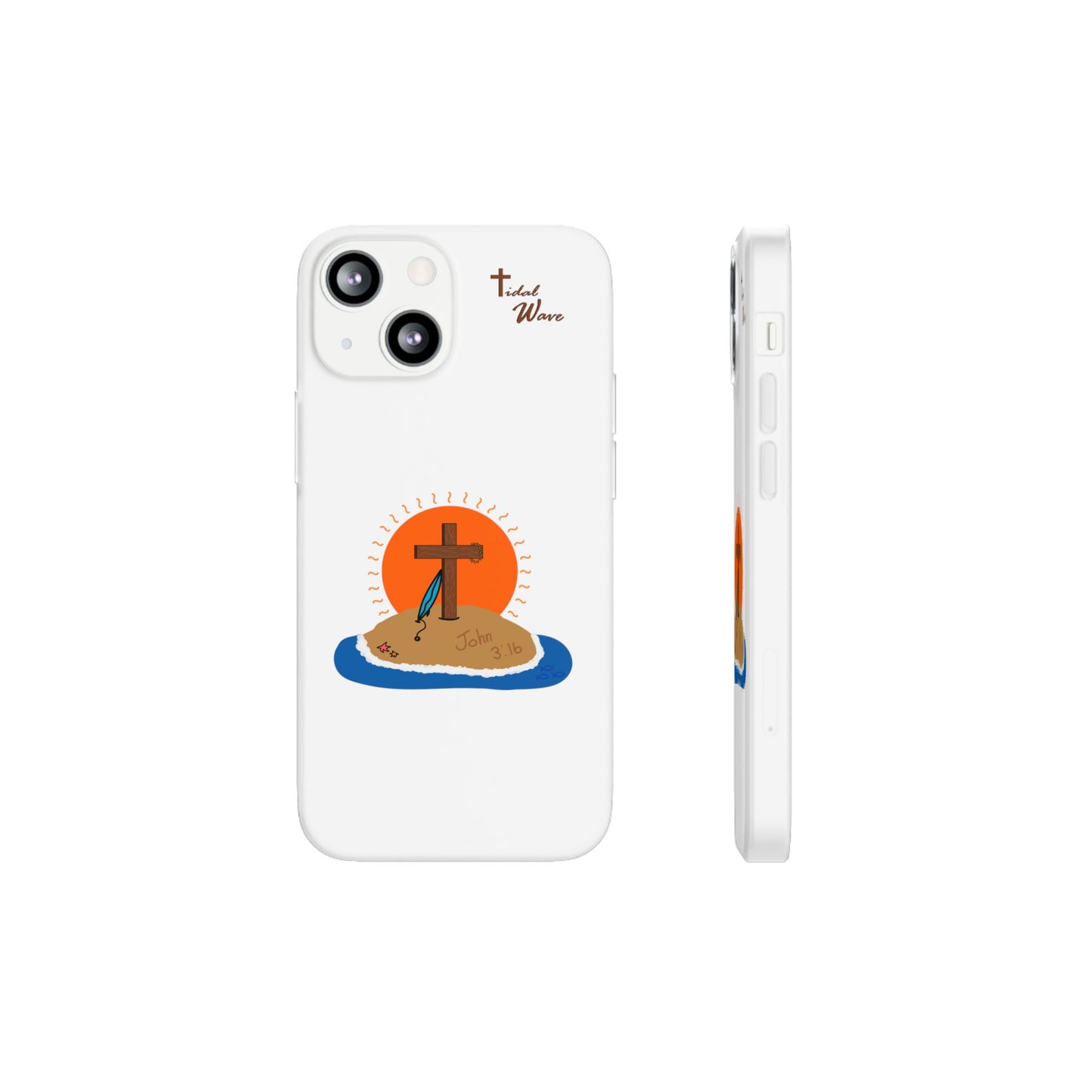 The Savior of the Seas Clear Phone Case