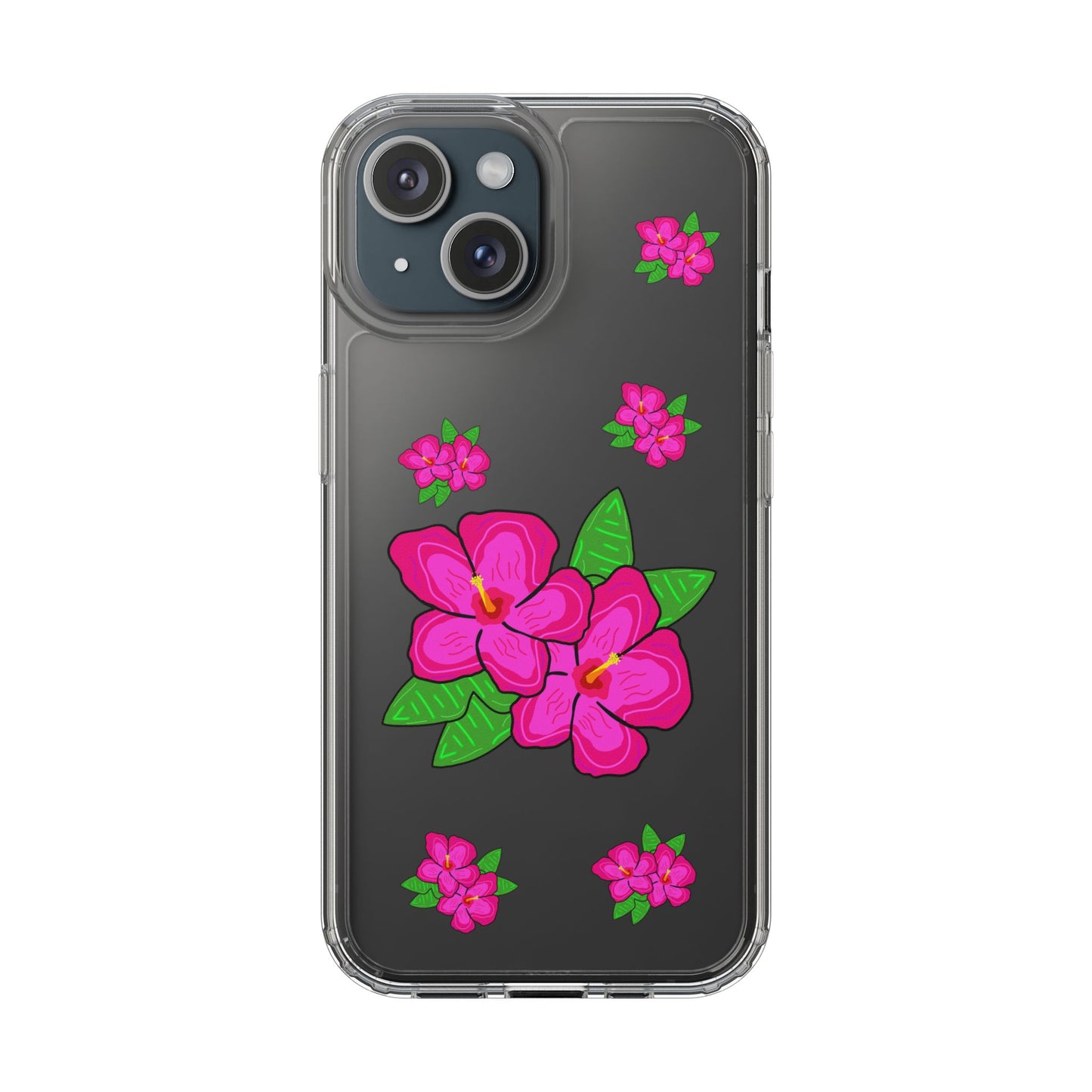 The Nectar of Life (Hibiscus) - Clear Phone case