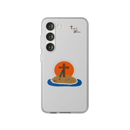 The Savior of the Seas Clear Phone Case