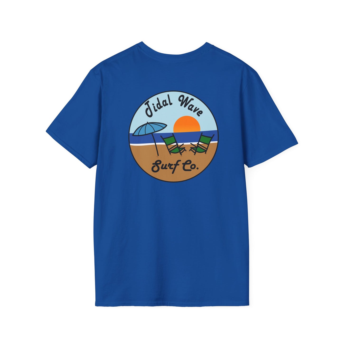 Tidal Wave Surf Co. Beach Tee - (Unisex)