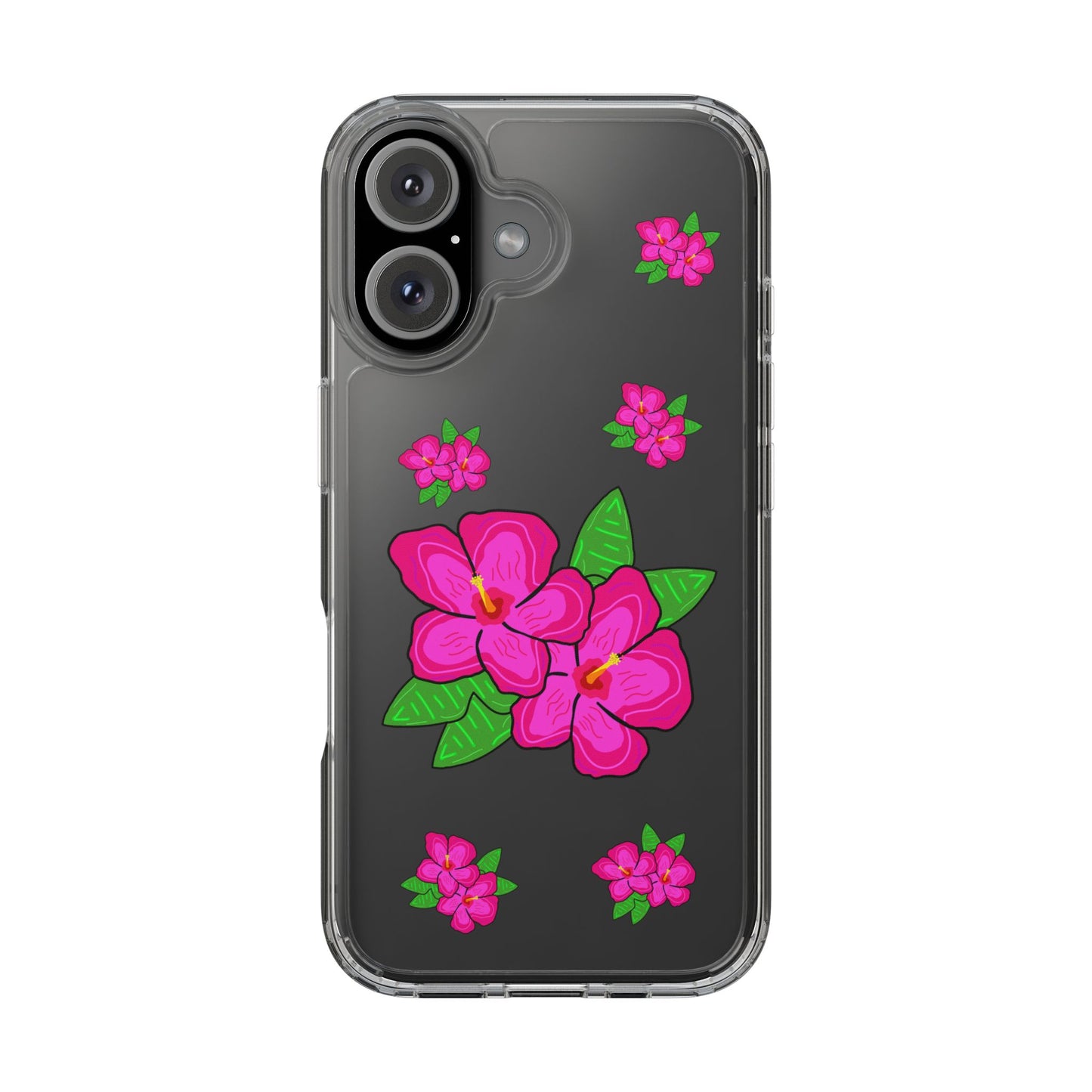 The Nectar of Life (Hibiscus) - Clear Phone case
