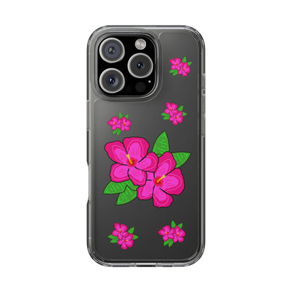 The Nectar of Life (Hibiscus) - Clear Phone case