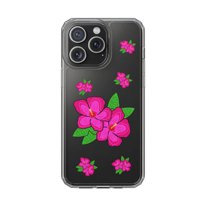 The Nectar of Life (Hibiscus) - Clear Phone case