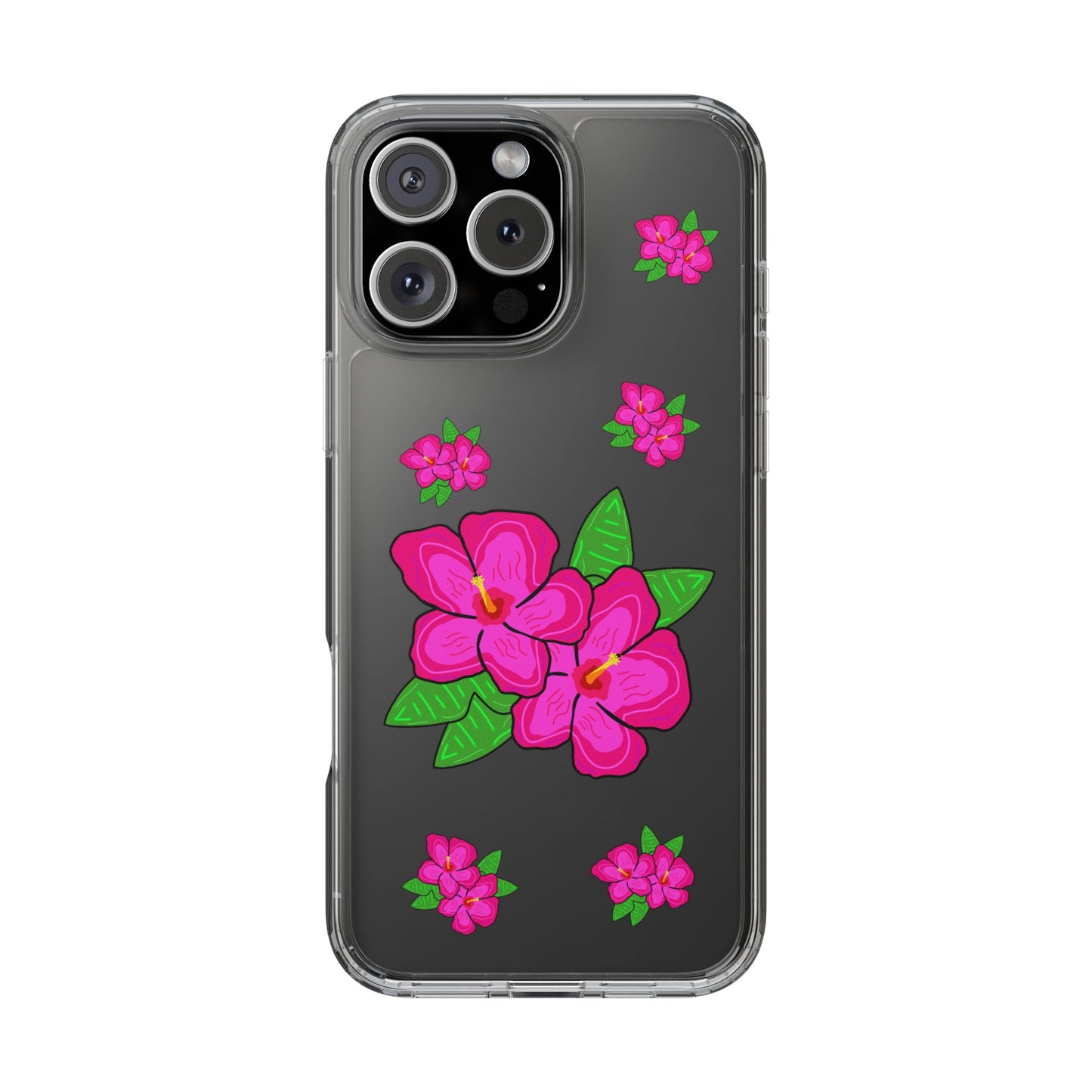 The Nectar of Life (Hibiscus) - Clear Phone case