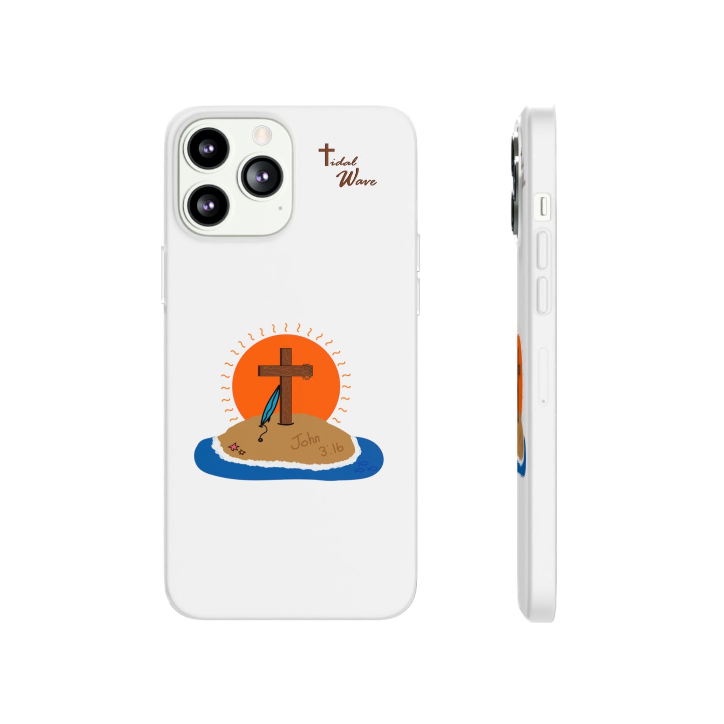 The Savior of the Seas Clear Phone Case