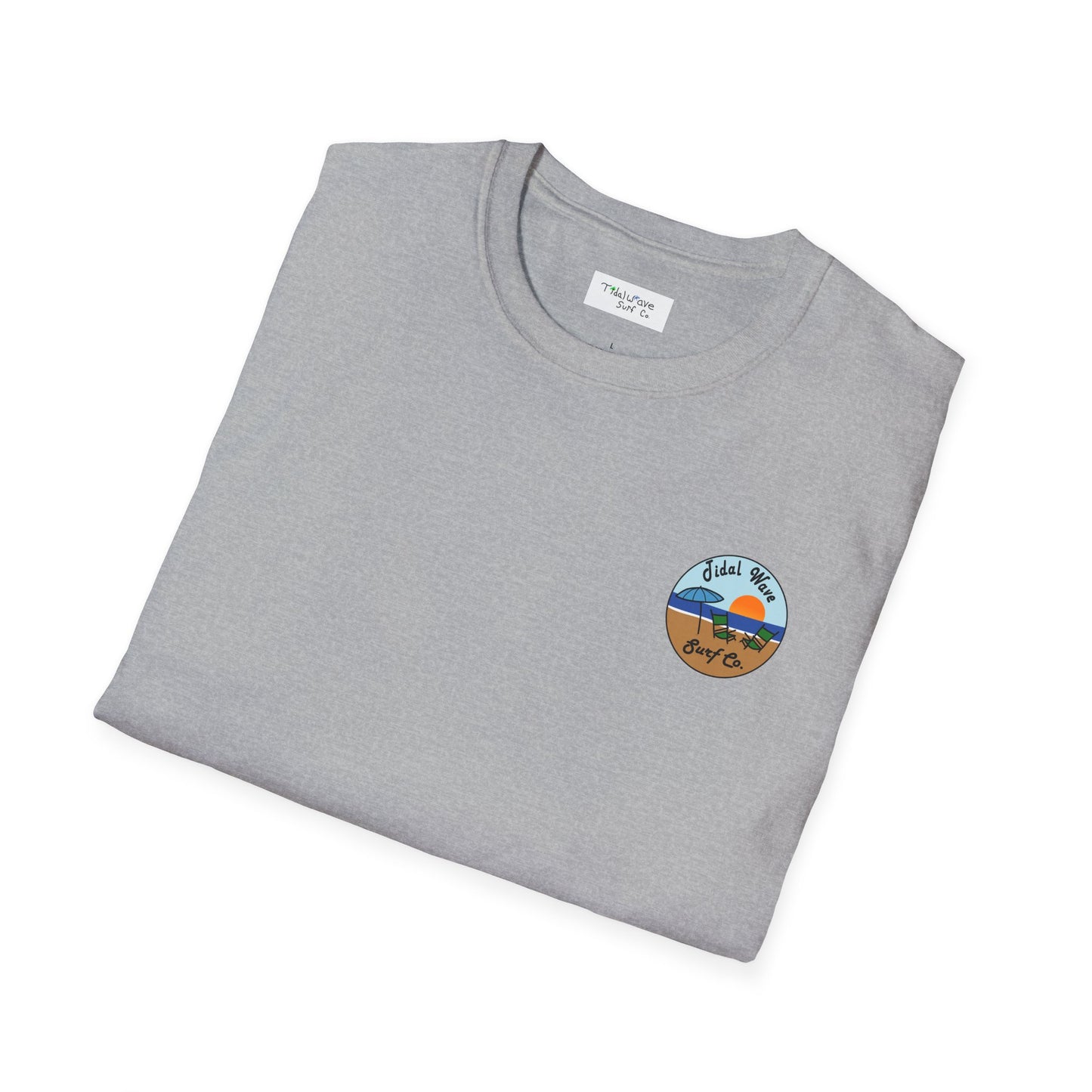 Tidal Wave Surf Co. Beach Tee - (Unisex)