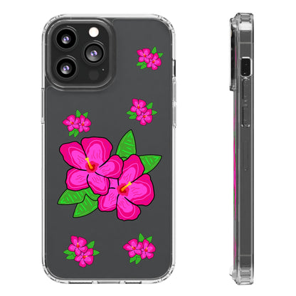 The Nectar of Life (Hibiscus) - Clear Phone case