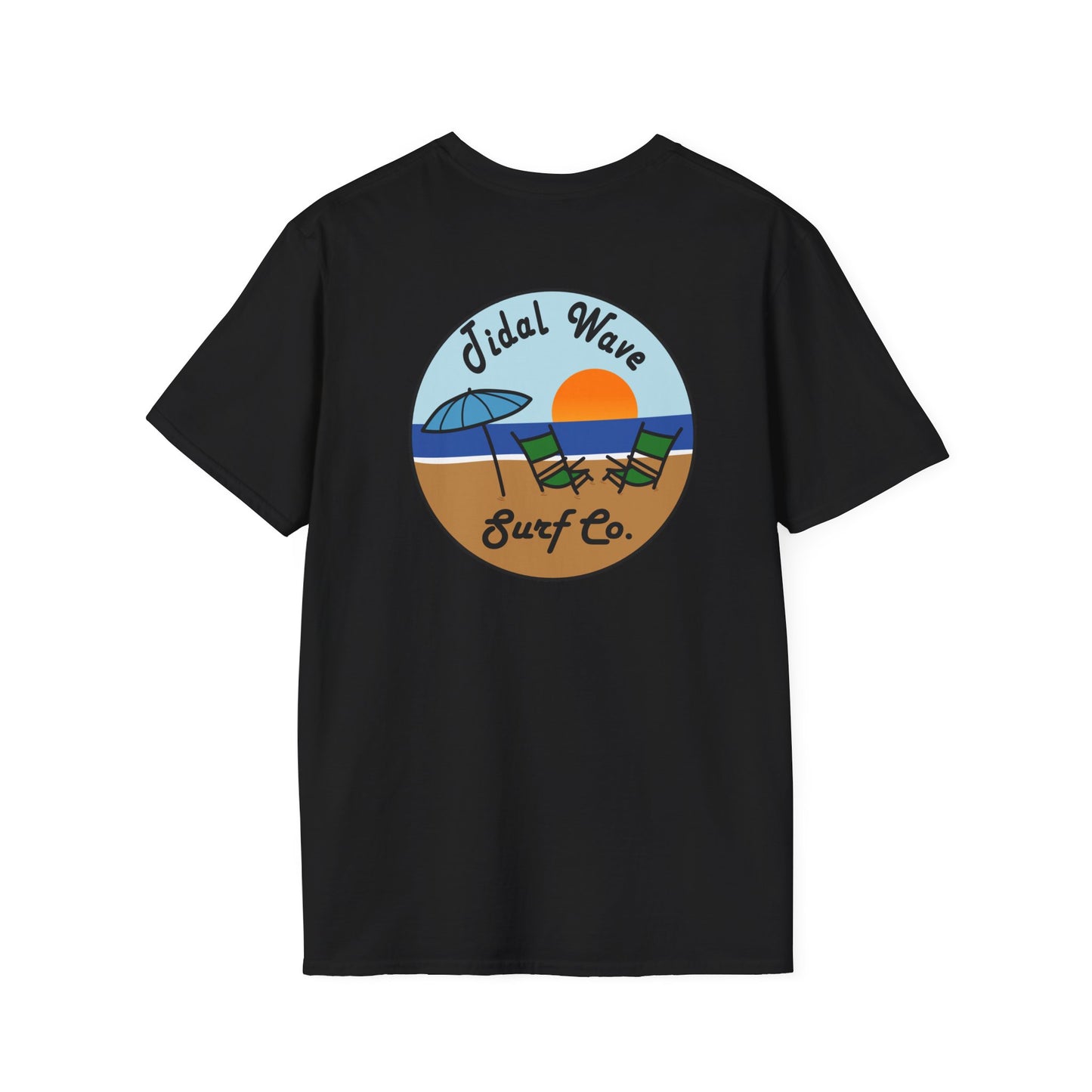 Tidal Wave Surf Co. Beach Tee - (Unisex)