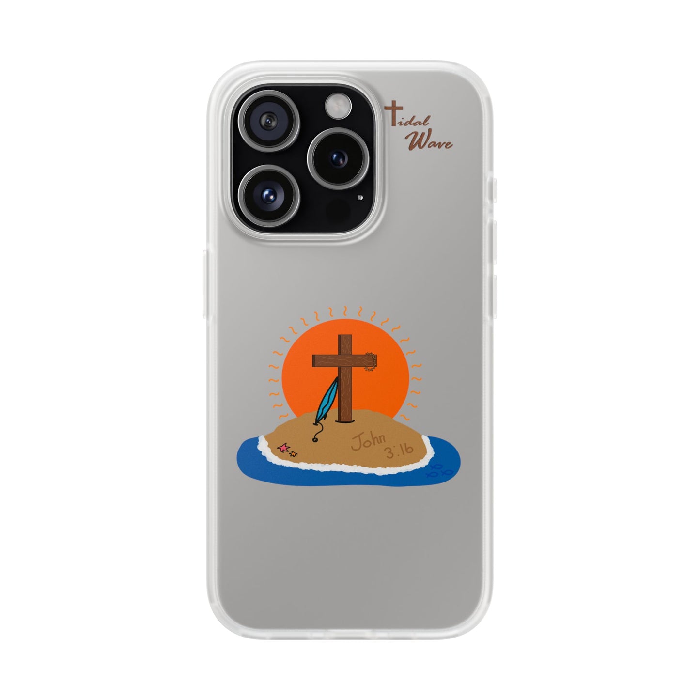The Savior of the Seas Clear Phone Case