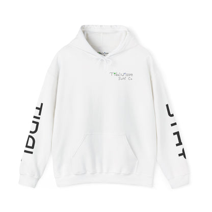 Tidal Wave Surf Co. Brand Hoodie - White (Unisex)
