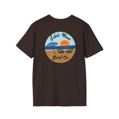 Tidal Wave Surf Co. Beach Tee - (Unisex)