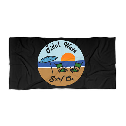 Tidal wave Surf Co. Beach (Beach Towel)