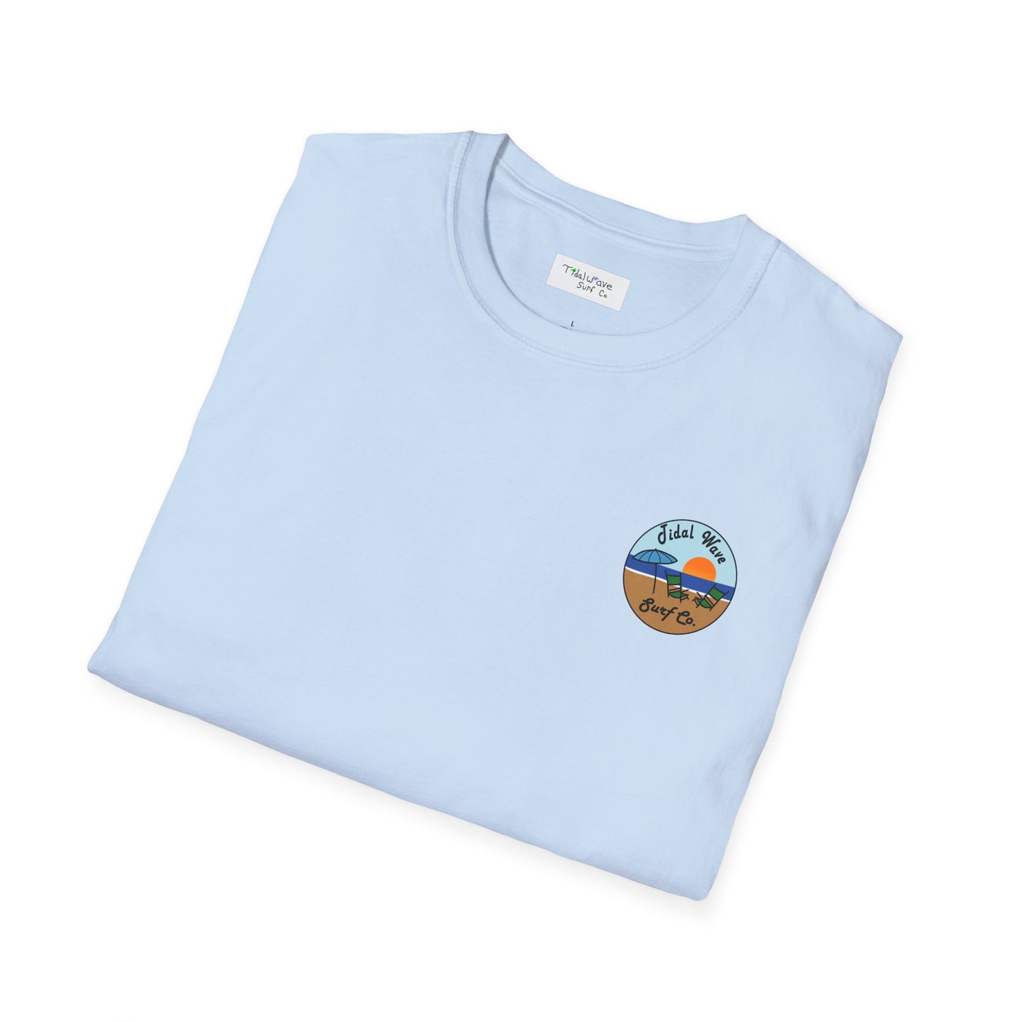 Tidal Wave Surf Co. Beach Tee - (Unisex)