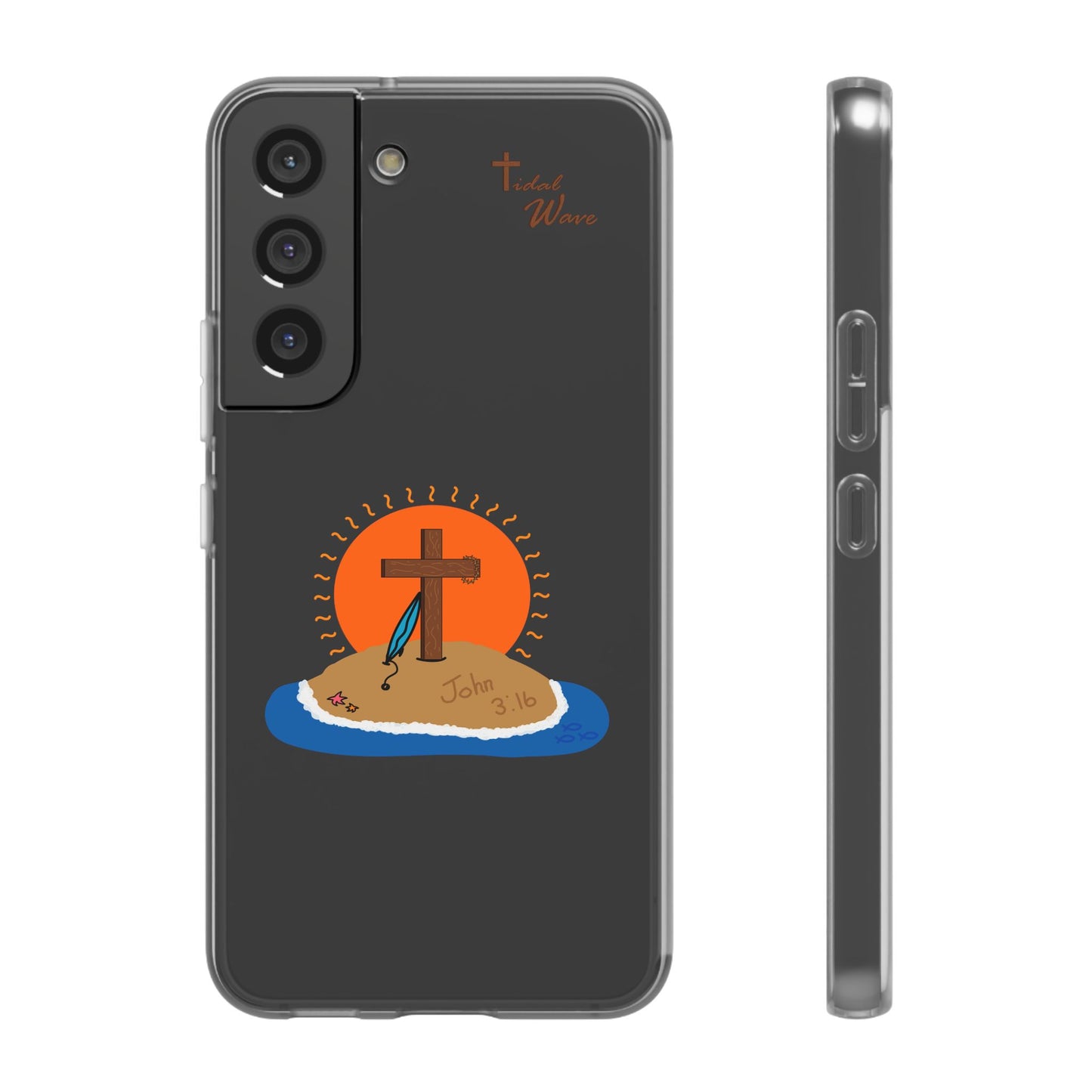 The Savior of the Seas Clear Phone Case