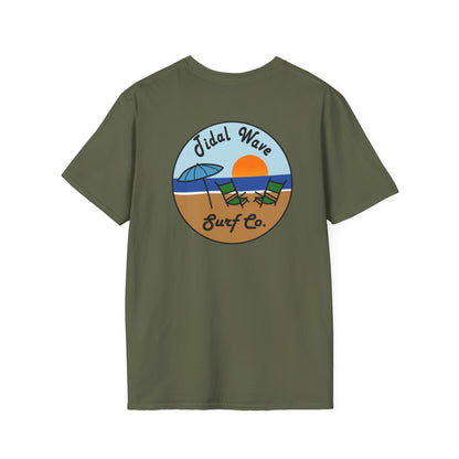 Tidal Wave Surf Co. Beach Tee - (Unisex)