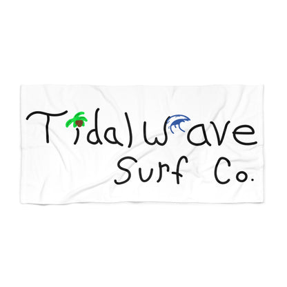 Tidal Wave Surf Co. Brand Beach Towel