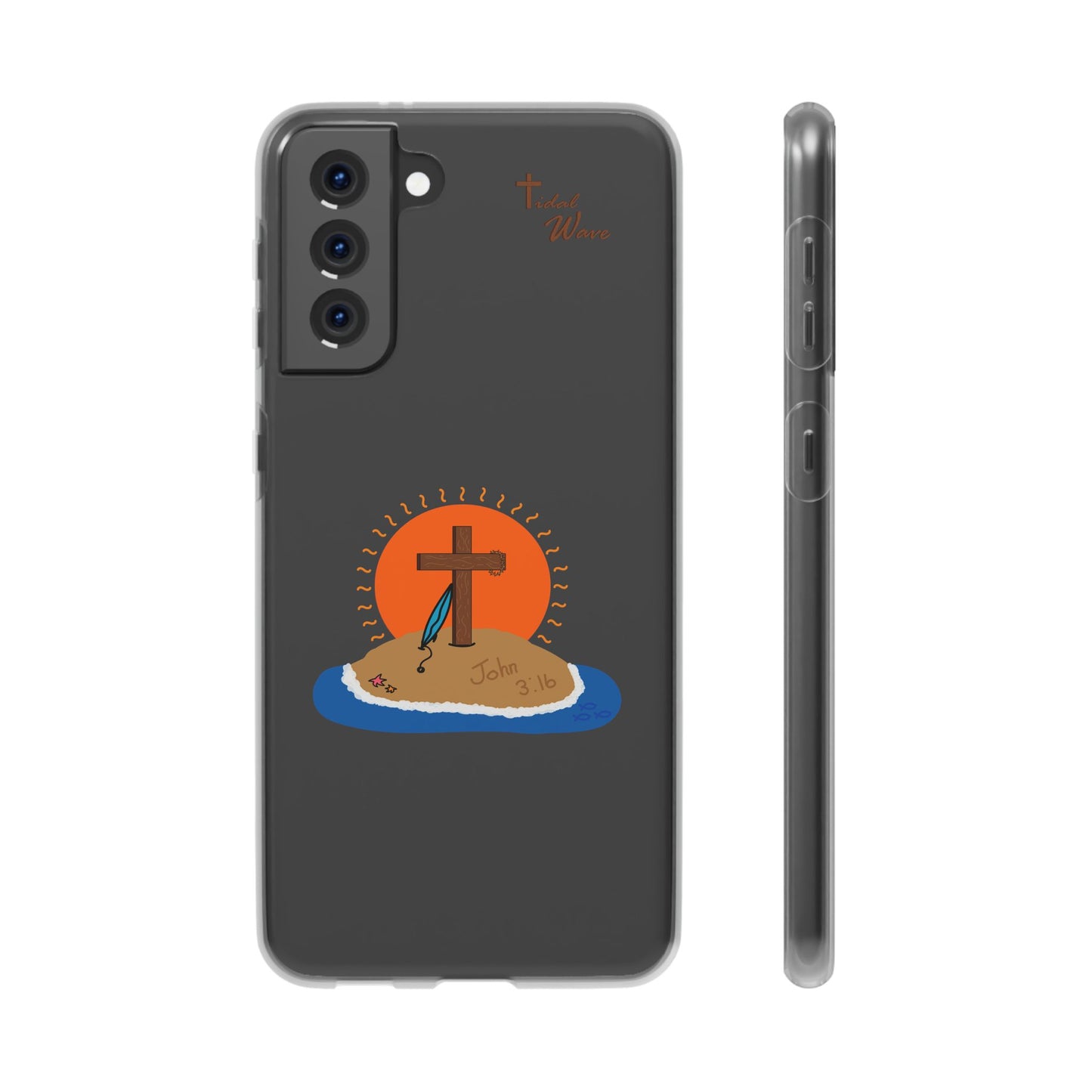 The Savior of the Seas Clear Phone Case