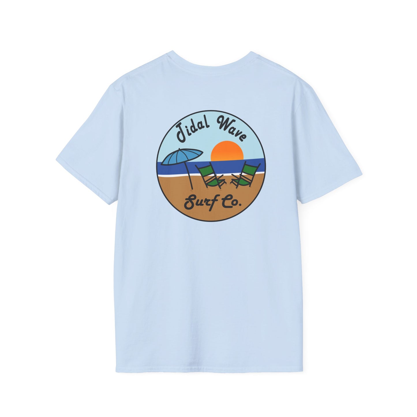 Tidal Wave Surf Co. Beach Tee - (Unisex)