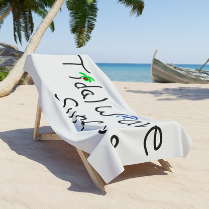 Tidal Wave Surf Co. Brand Beach Towel