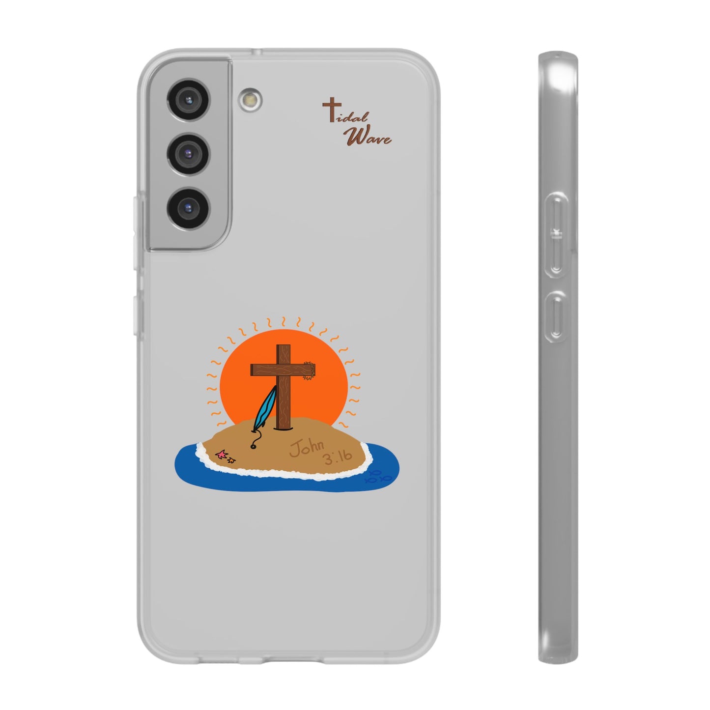 The Savior of the Seas Clear Phone Case