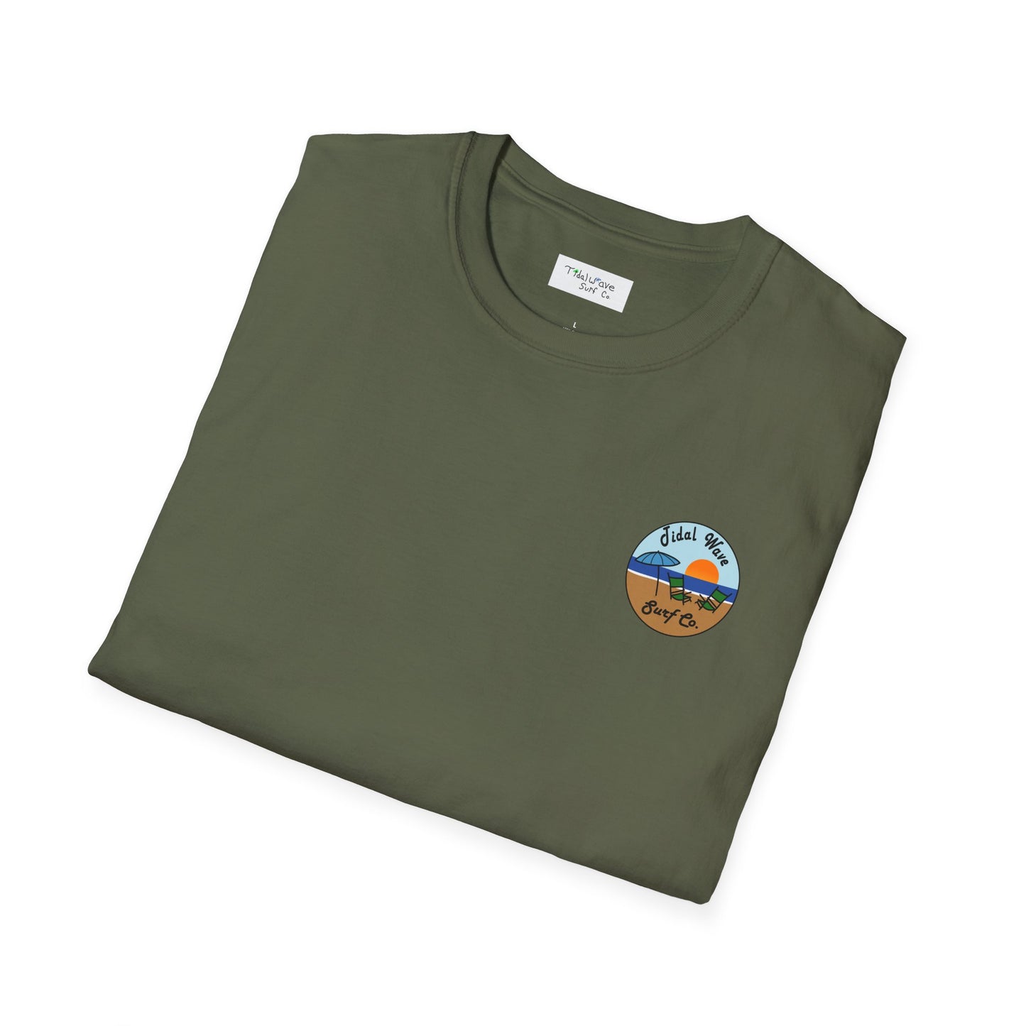 Tidal Wave Surf Co. Beach Tee - (Unisex)