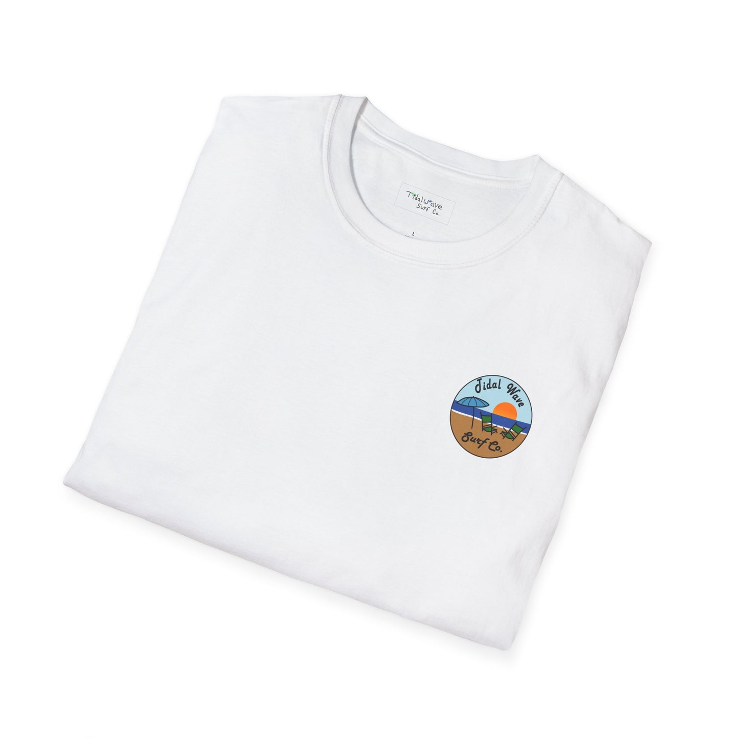 Tidal Wave Surf Co. Beach Tee - (Unisex)