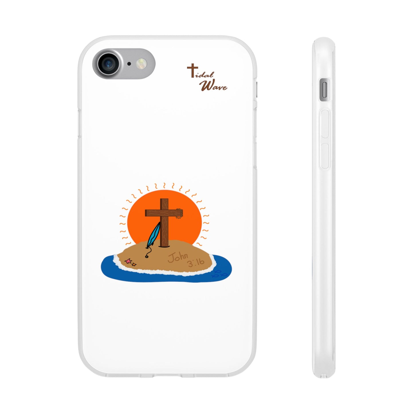 The Savior of the Seas Clear Phone Case